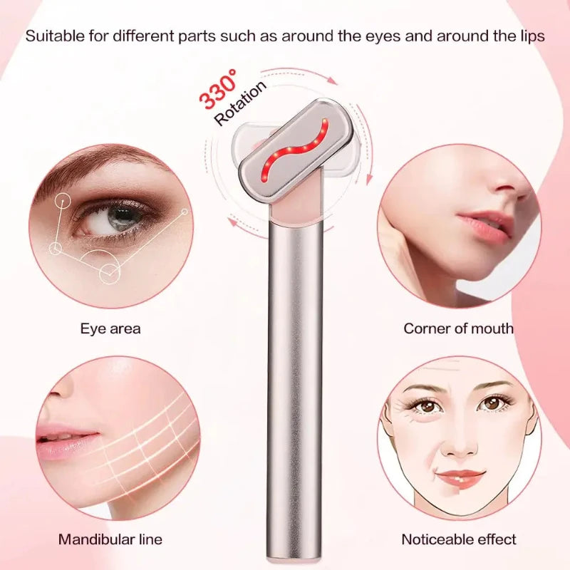 Rotatable Eye Lifting Massager Wand Device