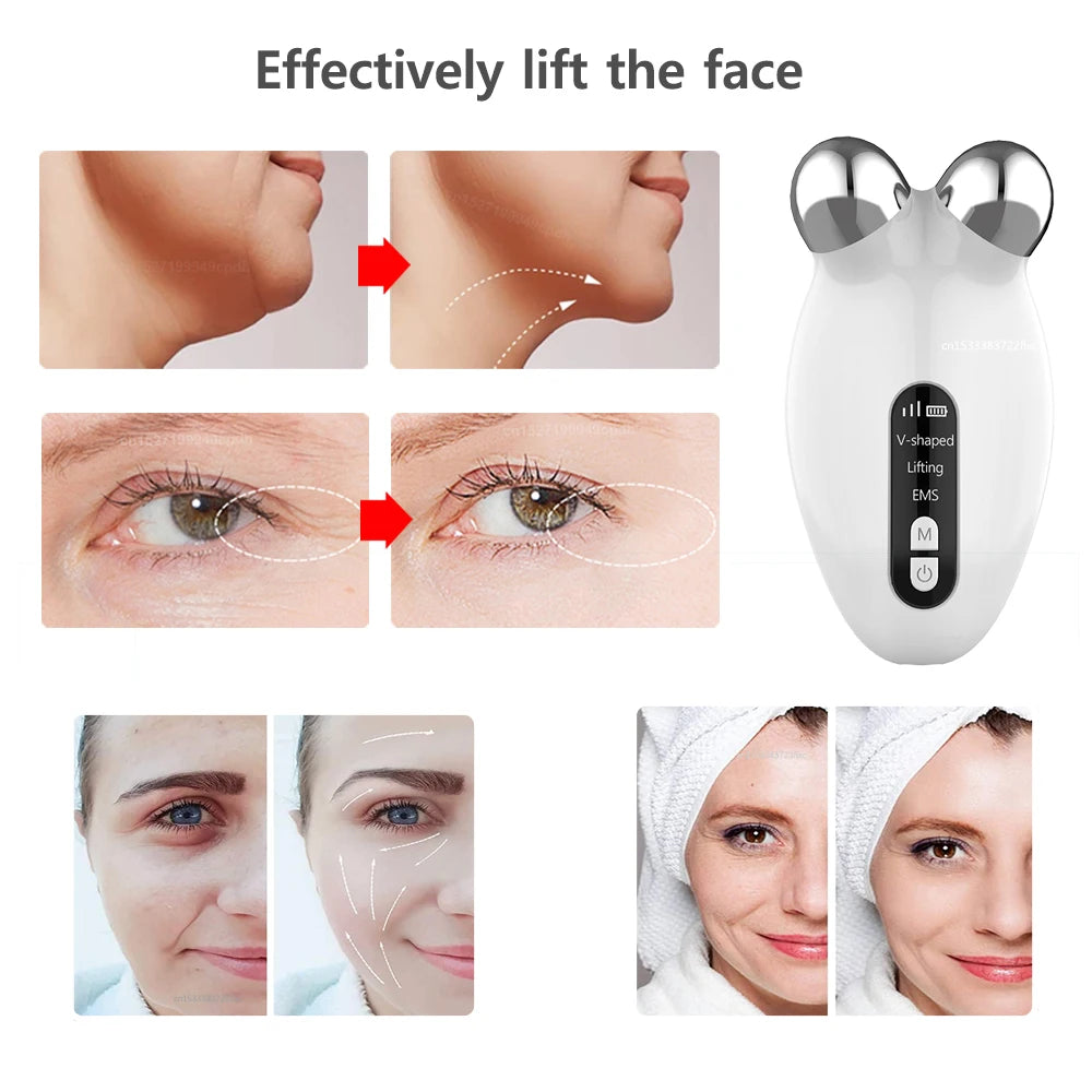 EMS Microcurrent Face Lifting Massager